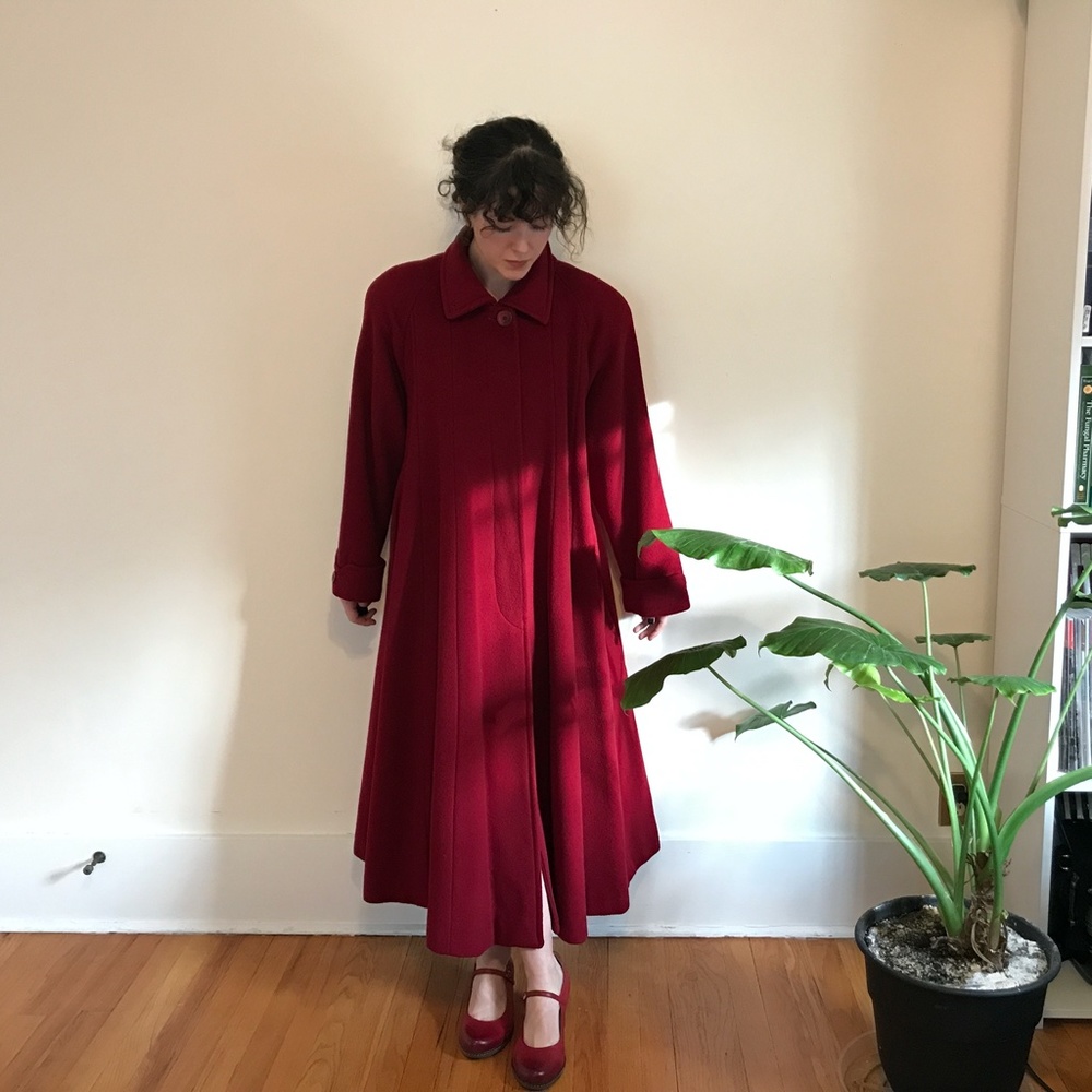 Red Wool Cloak